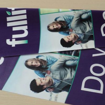 黑芯帆布橫額 (可雙面印刷)