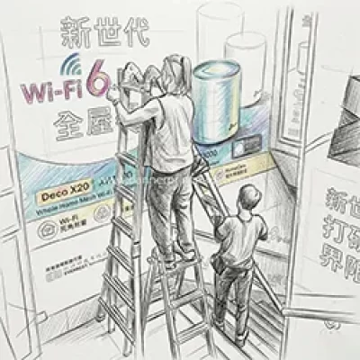 專業裱貼及廣告工程